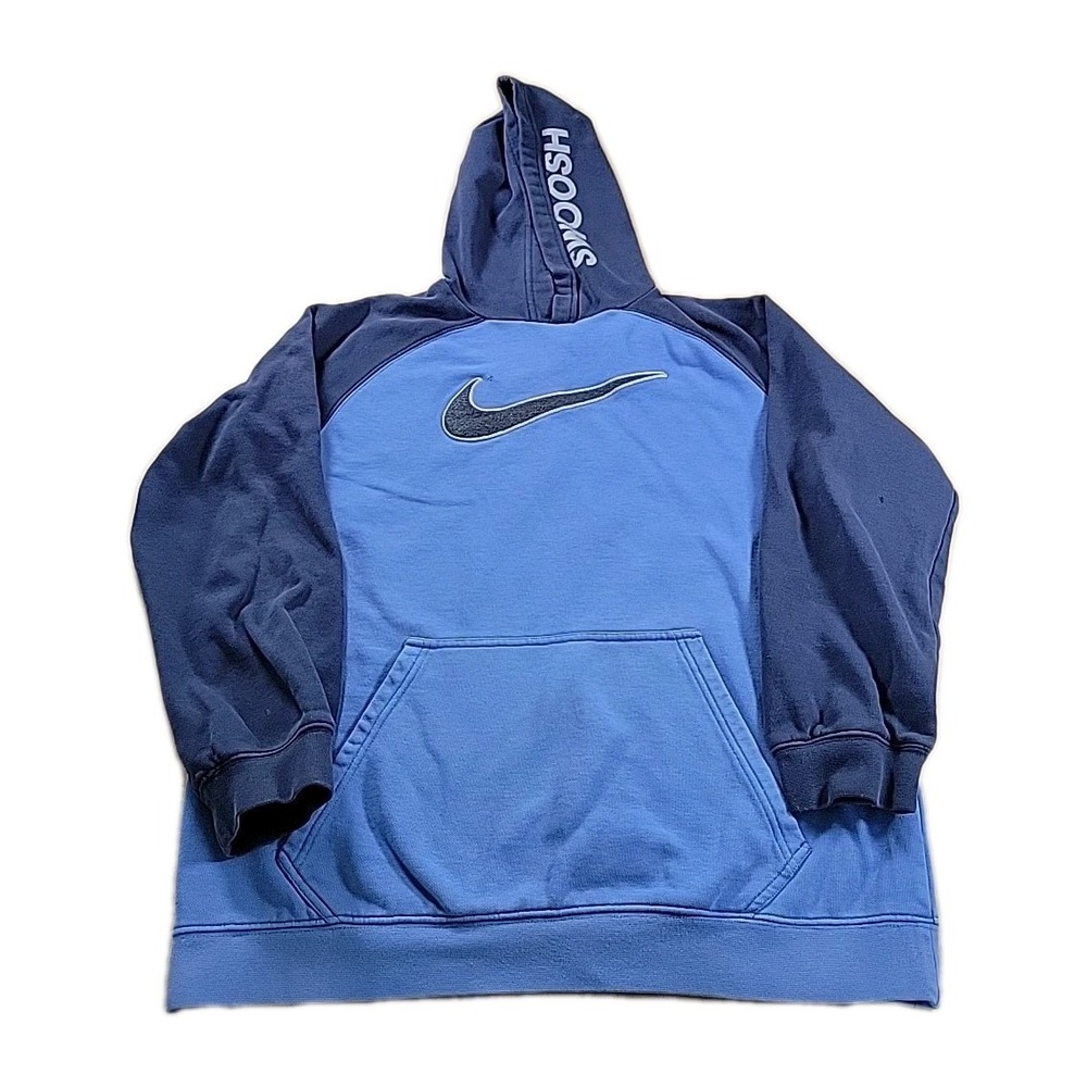 Vintage Nike 90s Y2K‎ Hoodie Embroidered Center Swoosh Youth Xl Boys Athletics